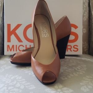 Michael Kors Peep Toe Wedge